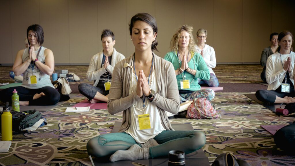 naked yoga women